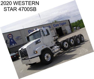 2020 WESTERN STAR 4700SB