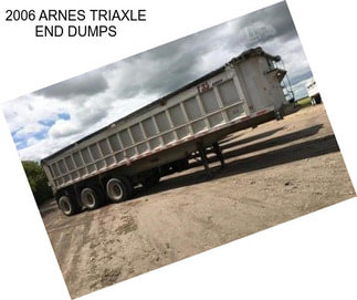 2006 ARNES TRIAXLE END DUMPS