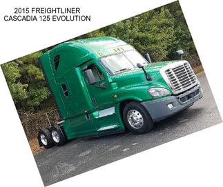 2015 FREIGHTLINER CASCADIA 125 EVOLUTION