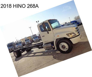 2018 HINO 268A