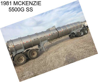 1981 MCKENZIE 5500G SS