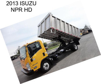 2013 ISUZU NPR HD