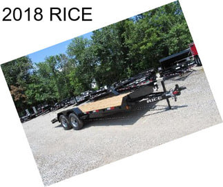 2018 RICE