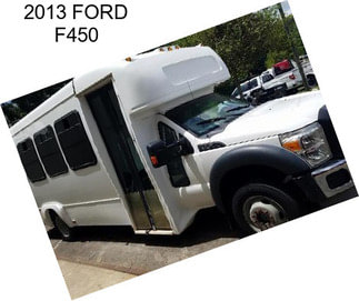 2013 FORD F450