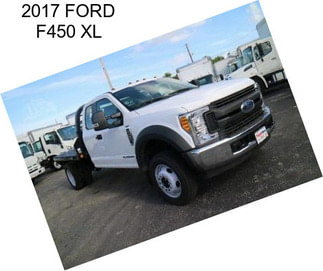 2017 FORD F450 XL