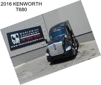 2016 KENWORTH T680