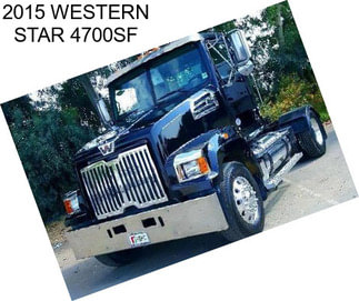 2015 WESTERN STAR 4700SF