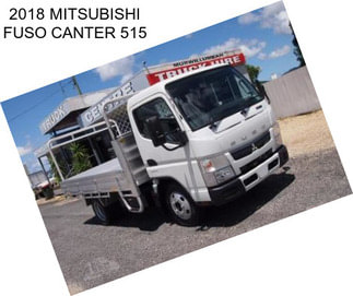 2018 MITSUBISHI FUSO CANTER 515