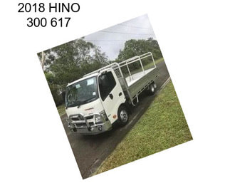 2018 HINO 300 617