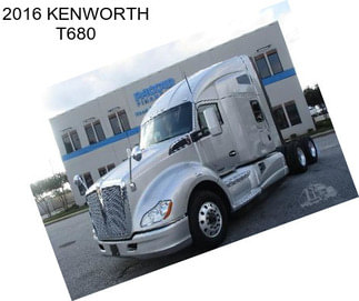 2016 KENWORTH T680