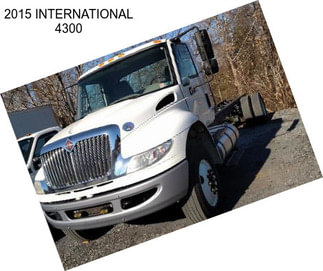 2015 INTERNATIONAL 4300