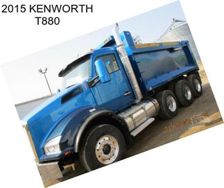 2015 KENWORTH T880