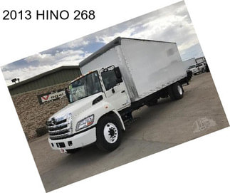 2013 HINO 268