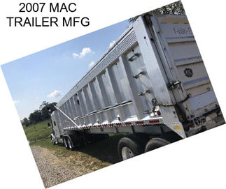 2007 MAC TRAILER MFG