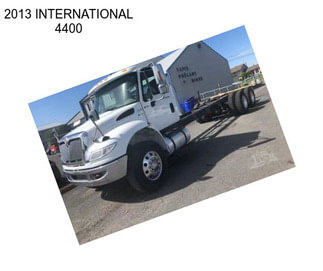 2013 INTERNATIONAL 4400