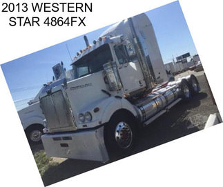 2013 WESTERN STAR 4864FX