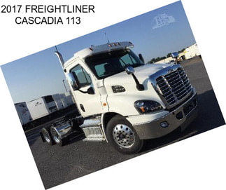 2017 FREIGHTLINER CASCADIA 113