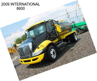 2009 INTERNATIONAL 8600