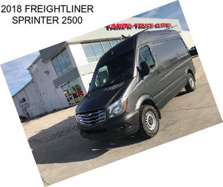 2018 FREIGHTLINER SPRINTER 2500