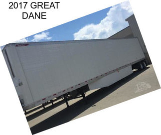 2017 GREAT DANE