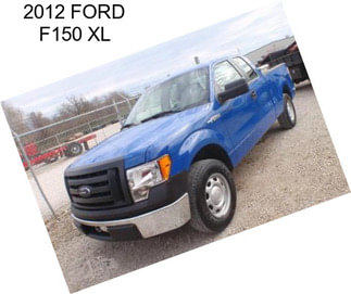 2012 FORD F150 XL