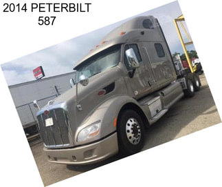 2014 PETERBILT 587