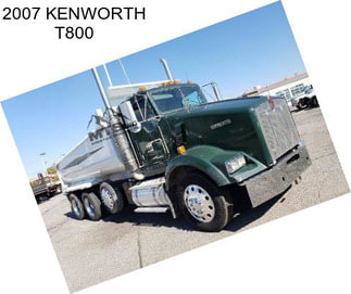 2007 KENWORTH T800