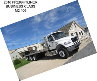 2016 FREIGHTLINER BUSINESS CLASS M2 106