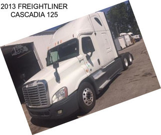 2013 FREIGHTLINER CASCADIA 125