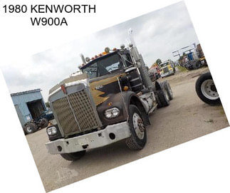 1980 KENWORTH W900A