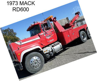 1973 MACK RD600