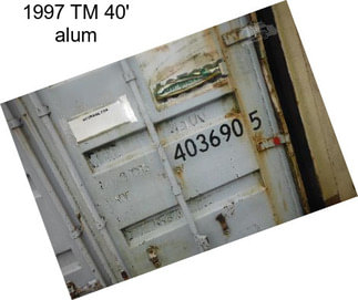 1997 TM 40\' alum