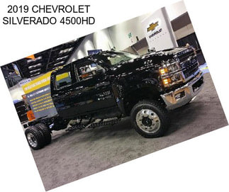 2019 CHEVROLET SILVERADO 4500HD