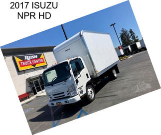 2017 ISUZU NPR HD