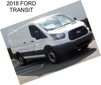 2018 FORD TRANSIT