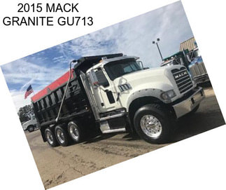 2015 MACK GRANITE GU713