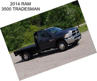 2014 RAM 3500 TRADESMAN
