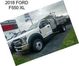 2018 FORD F550 XL