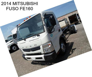 2014 MITSUBISHI FUSO FE160