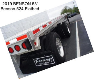 2019 BENSON 53\' Benson 524 Flatbed