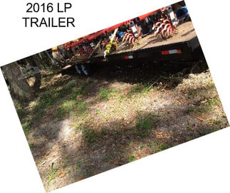 2016 LP TRAILER