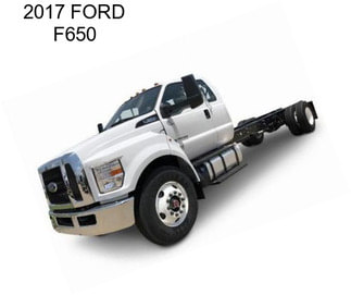 2017 FORD F650