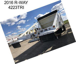 2016 R-WAY 4223TRI