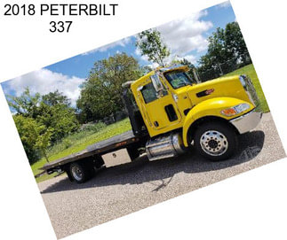 2018 PETERBILT 337