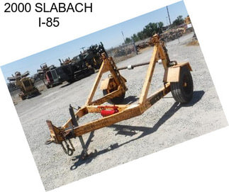 2000 SLABACH I-85