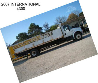 2007 INTERNATIONAL 4300