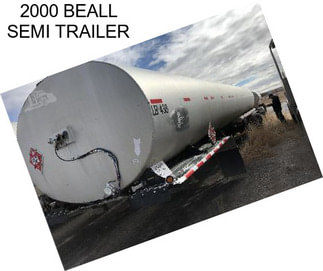 2000 BEALL SEMI TRAILER