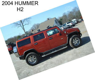 2004 HUMMER H2