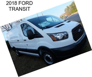 2018 FORD TRANSIT