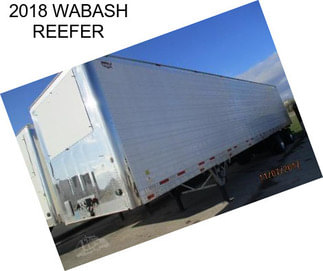 2018 WABASH REEFER